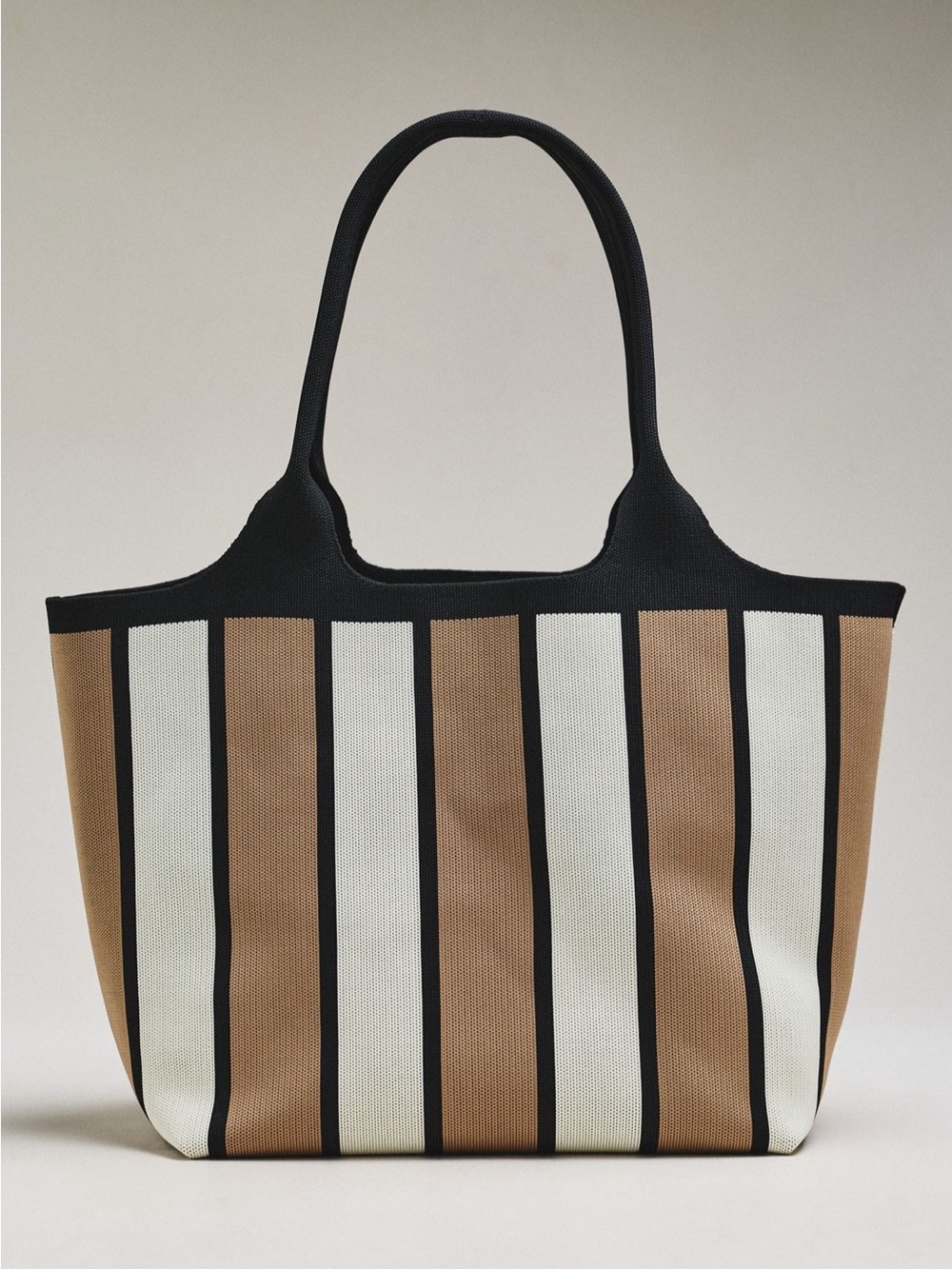 Anthropologie Robbie Tote Bag Tan